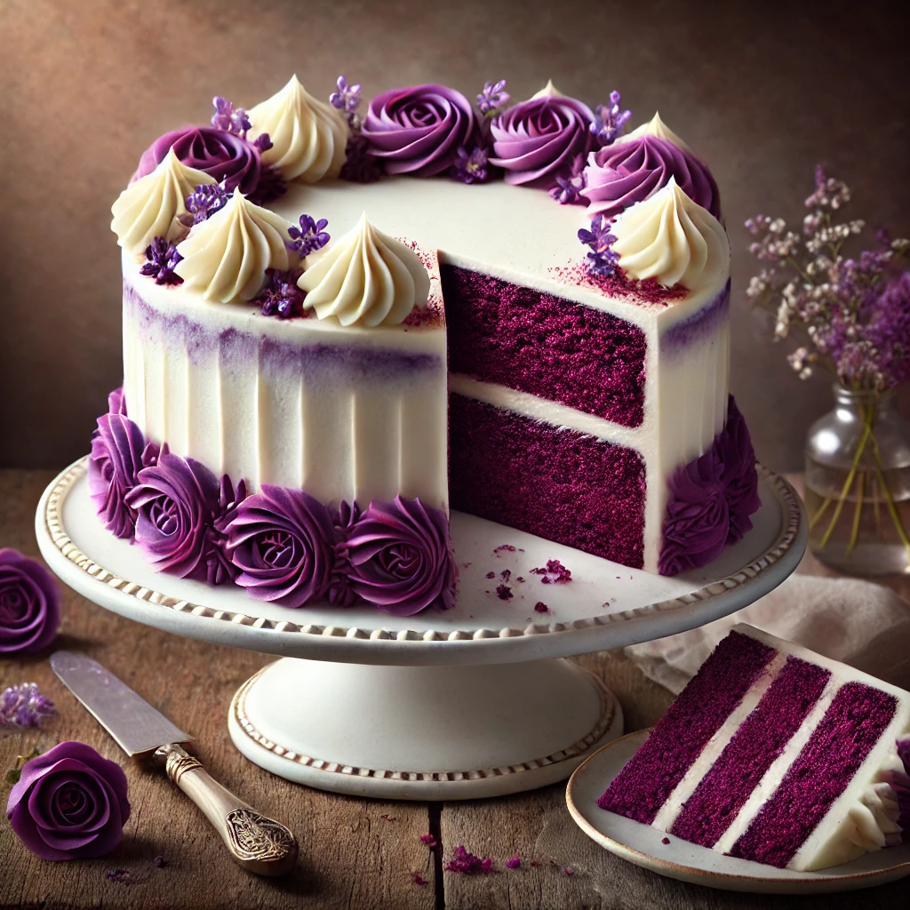 Purple Velvet Cake Recipe: Easy Steps for a Stunning Dessert