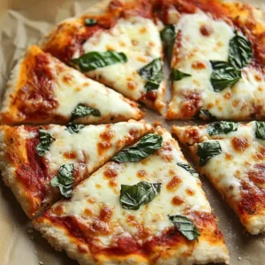 Healthy cottage cheese pizza crust made with cottage cheese, eggs, and flour for a high-protein, low-carb pizza base.